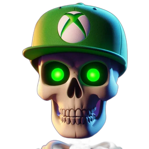 face, mask, hat, 3d render transparent PNG cut-out
