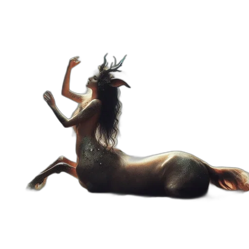 creature, animal, dragon, hair transparent PNG cut-out