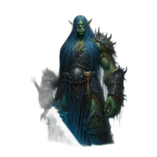 creature, staff, concept art, fantasy art transparent PNG cut-out