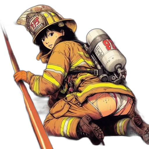 staff, weapon, hat, watercolor transparent PNG cut-out