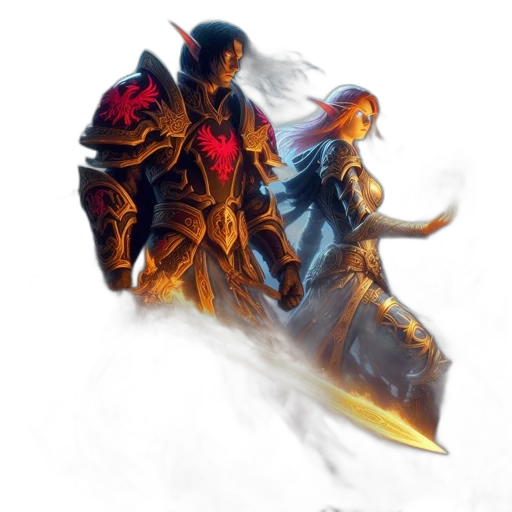 sword, weapon, dragon, staff transparent PNG cut-out