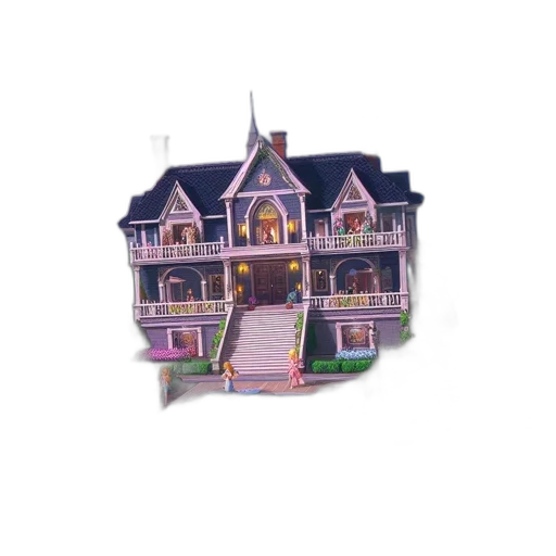 building, furniture, 3d render, concept art transparent PNG cut-out