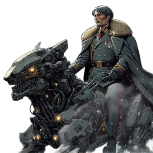 jacket, concept art, fantasy art, comic book art transparent PNG cut-out