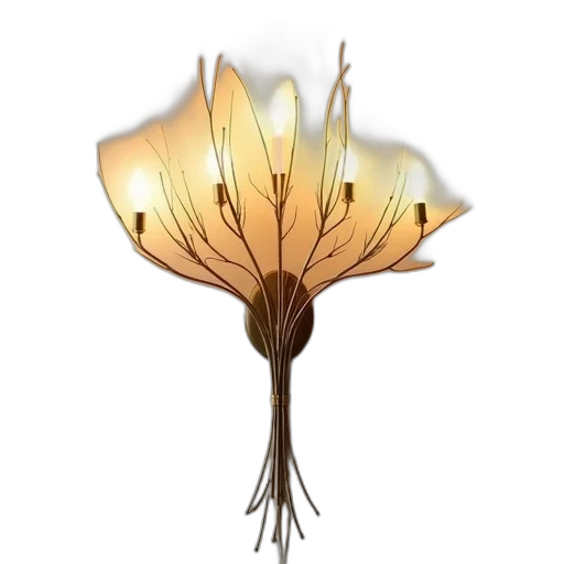 flower, umbrella, crown, staff transparent PNG cut-out