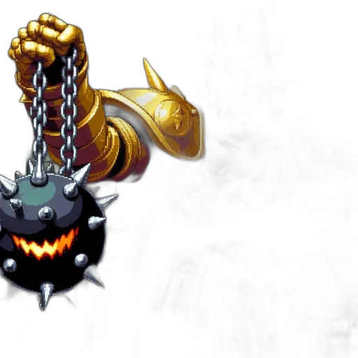 weapon, sword, staff, crown transparent PNG cut-out