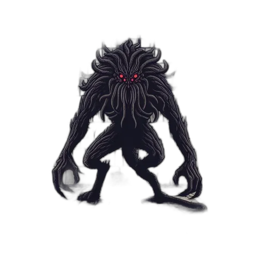 creature, hair, mask, animal transparent PNG cut-out