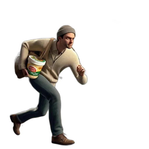 jacket, bottle, concept art, pixel art transparent PNG cut-out