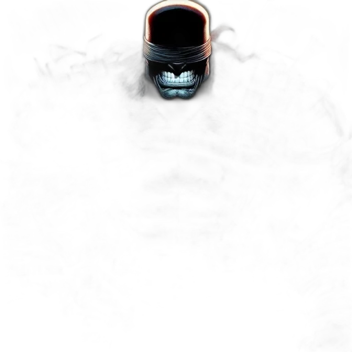 mask, face, robot, creature transparent PNG cut-out