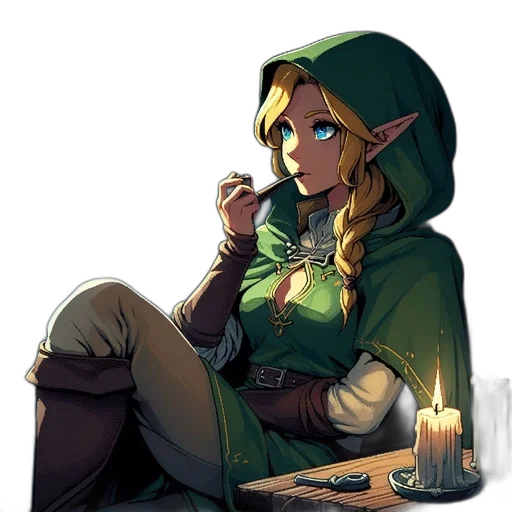 staff, face, sword, fantasy art transparent PNG cut-out