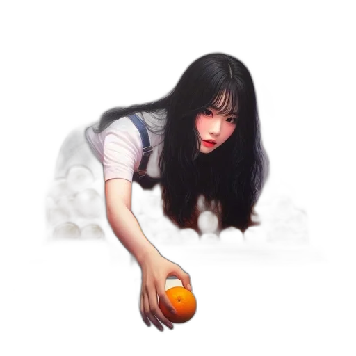 food, photorealistic, oil painting, fantasy art transparent PNG cut-out