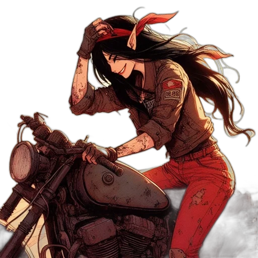weapon, comic book art, cyberpunk, concept art transparent PNG cut-out