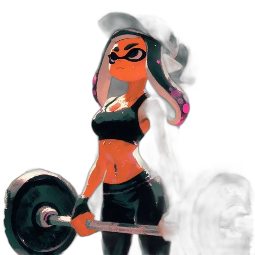 weapon, dress, staff, mask transparent PNG cut-out