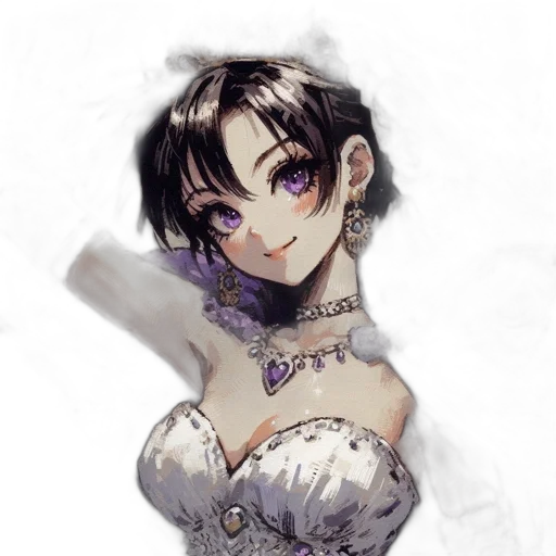 dress, jewelry, crown, robot transparent PNG cut-out