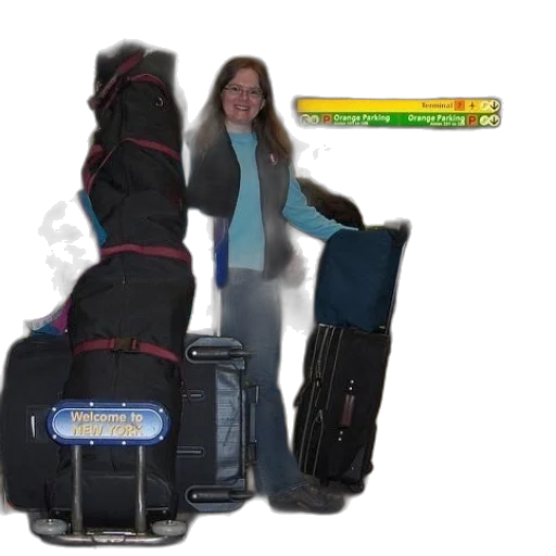 jacket, staff, woman, stands transparent PNG cut-out