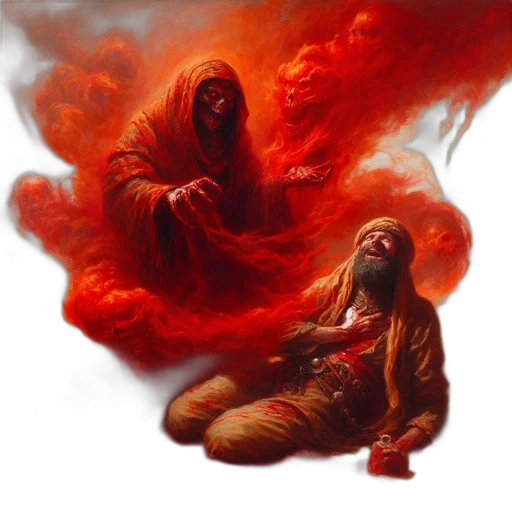 oil painting, concept art, fantasy art, photorealistic transparent PNG cut-out