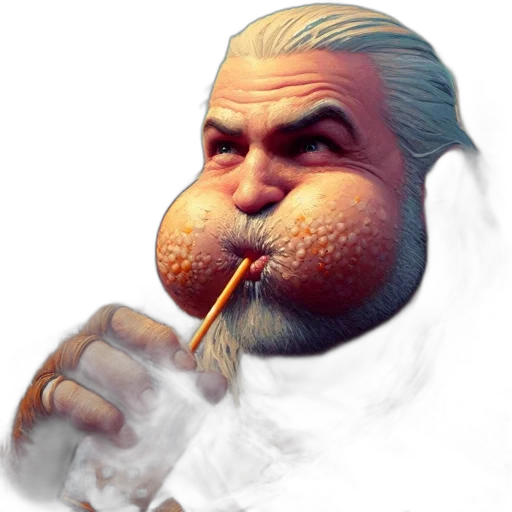 face, food, staff, creature transparent PNG cut-out