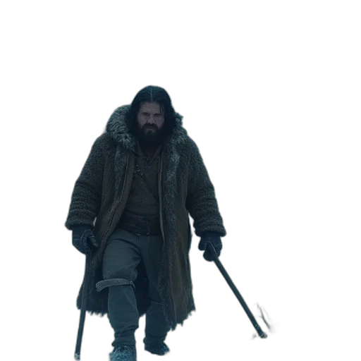 sword, staff, weapon, jacket transparent PNG cut-out