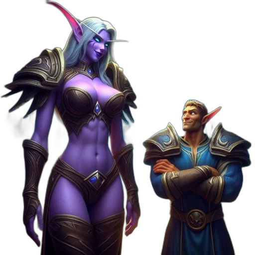 fantasy art, concept art, pixel art, comic book art transparent PNG cut-out