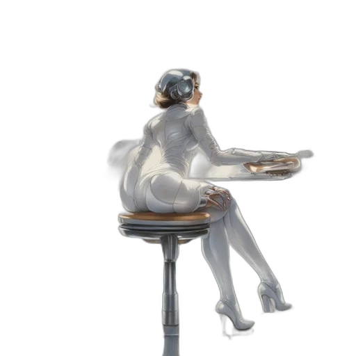 robot, furniture, jewelry, staff transparent PNG cut-out