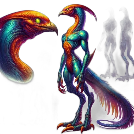 creature, dragon, animal, concept art transparent PNG cut-out