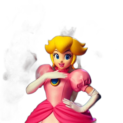 dress, weapon, staff, crown transparent PNG cut-out
