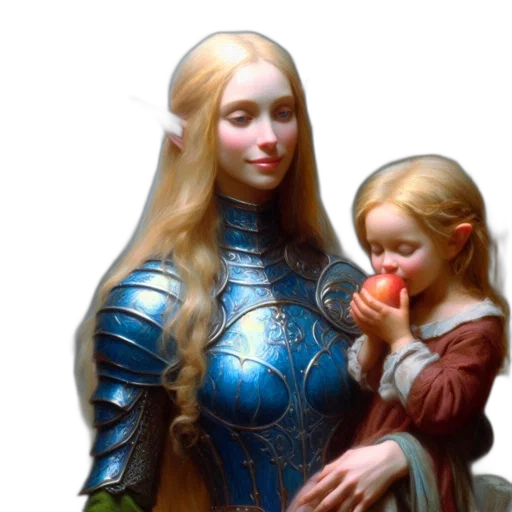 oil painting, fantasy art, concept art, photorealistic transparent PNG cut-out