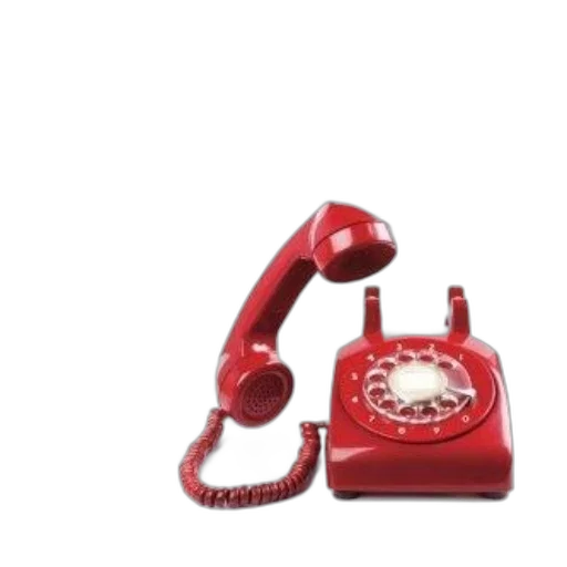 staff, 3d render, telephone, collection transparent PNG cut-out