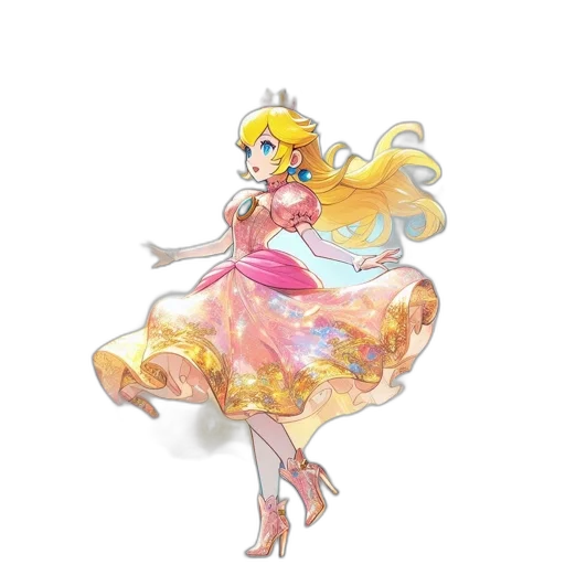 dress, crown, weapon, concept art transparent PNG cut-out