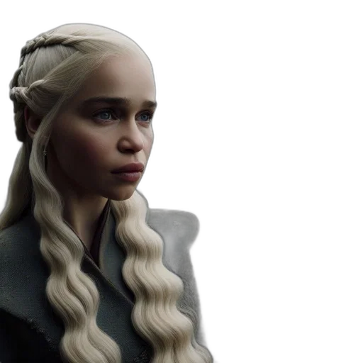 dragon, face, hair, concept art transparent PNG cut-out
