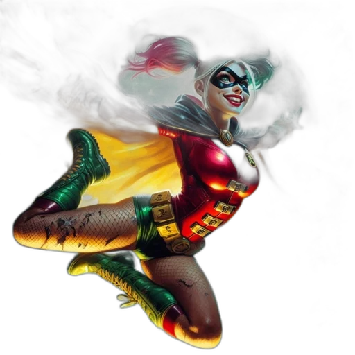 comic book art, concept art, fantasy art, photorealistic transparent PNG cut-out