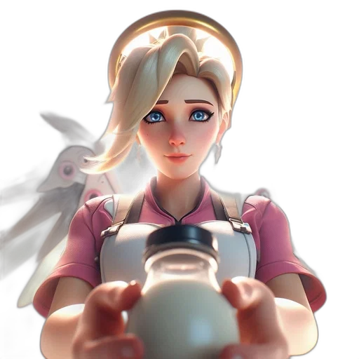 robot, face, weapon, staff transparent PNG cut-out