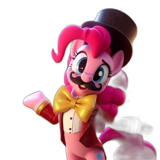 staff, hat, 3d render, concept art transparent PNG cut-out
