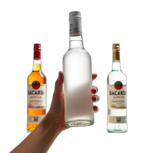 bottle, 3d render, photorealistic, person transparent PNG cut-out