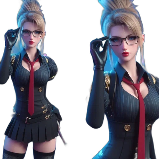 jacket, concept art, 3d render, fantasy art transparent PNG cut-out