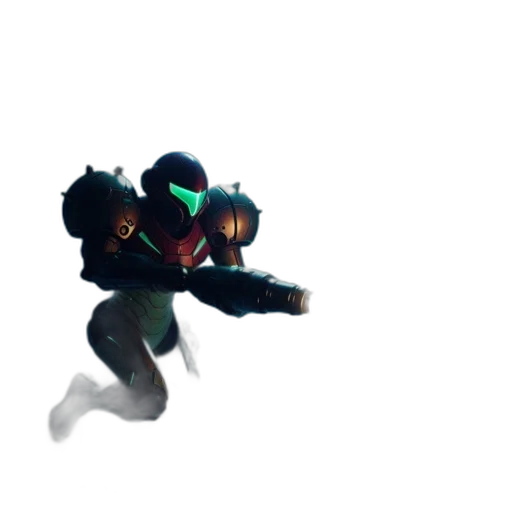 robot, weapon, staff, creature transparent PNG cut-out