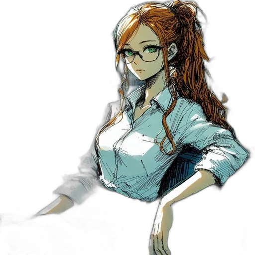 staff, dress, jacket, concept art transparent PNG cut-out