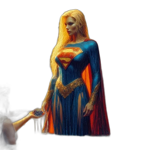 dress, comic book art, concept art, fantasy art transparent PNG cut-out
