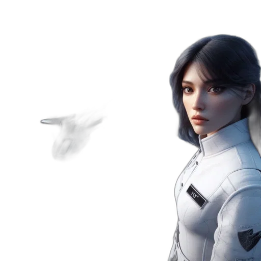 robot, face, weapon, creature transparent PNG cut-out