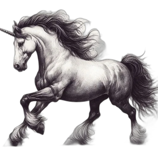 animal, dragon, hair, creature transparent PNG cut-out