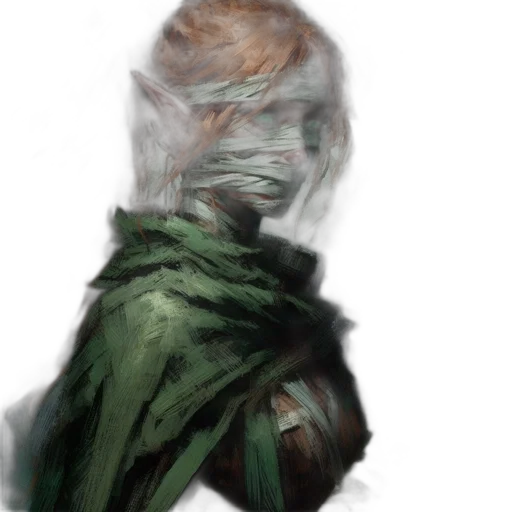 mask, face, creature, jacket transparent PNG cut-out