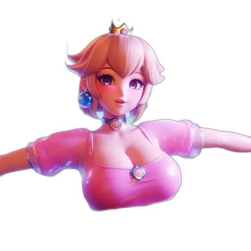 crown, dress, staff, weapon transparent PNG cut-out