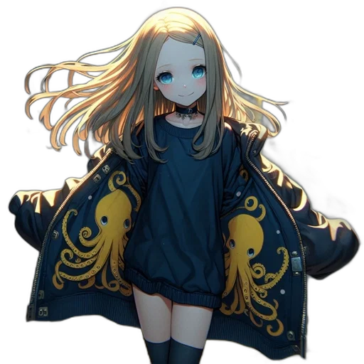 dress, jacket, mask, creature transparent PNG cut-out