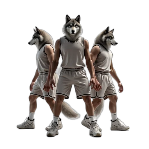 animal, mask, concept art, 3d render transparent PNG cut-out