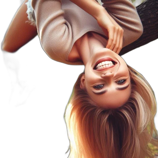 face, hair, umbrella, jewelry transparent PNG cut-out