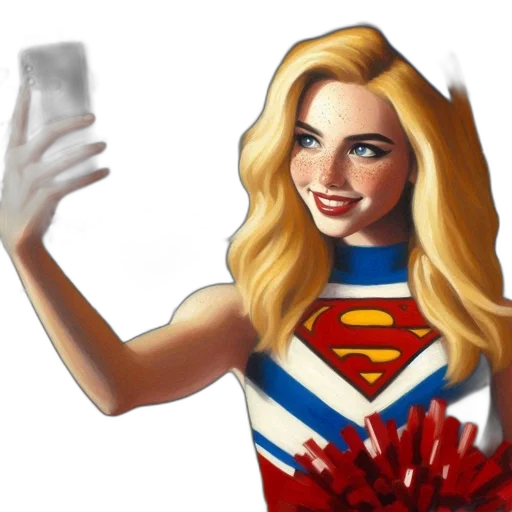 face, comic book art, cartoon, concept art transparent PNG cut-out