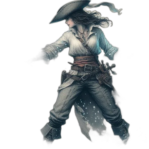 staff, hat, weapon, sword transparent PNG cut-out