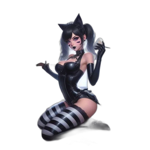 creature, staff, concept art, 3d render transparent PNG cut-out