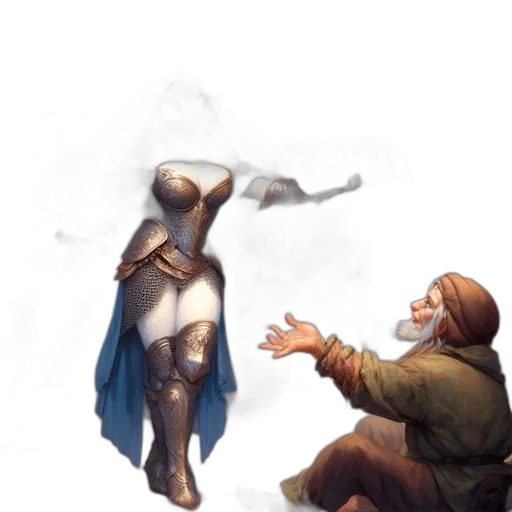 sword, weapon, staff, dress transparent PNG cut-out