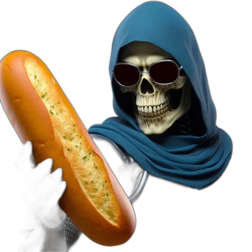 food, weapon, staff, mask transparent PNG cut-out