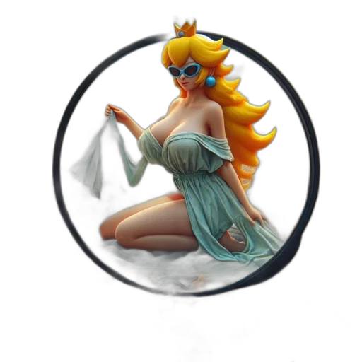 jewelry, crown, concept art, 3d render transparent PNG cut-out